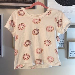 Donut print tee